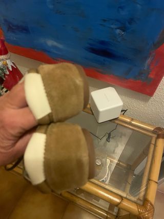 Deportivas Zara Beige/Marrón