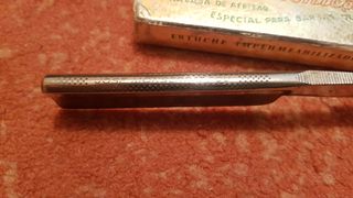 Navaja Afeitado Tridur Filarmónica Antigua