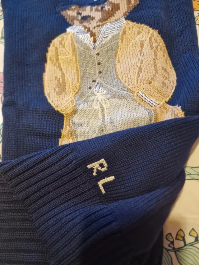 Jersey Polo Ralph Lauren Oso Azul