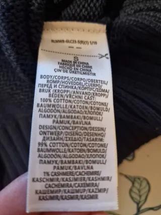 Jersey Polo Ralph Lauren Oso Azul