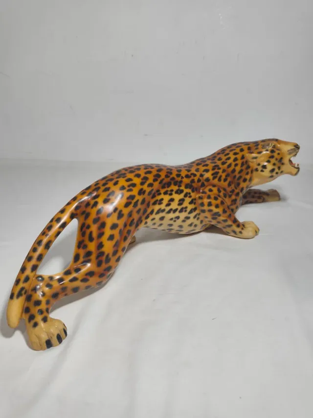 Figura Leopardo Cerámica