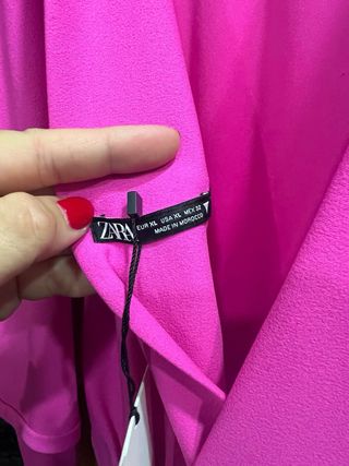 Vestido Zara Fucsia