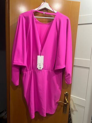 Vestido Zara Fucsia