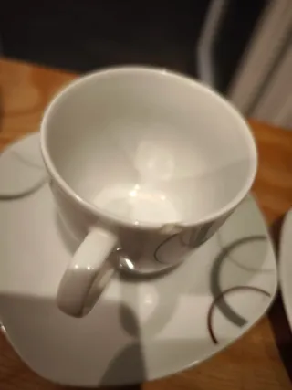 Juego de café porcelana