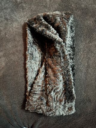 3 Bufanda circular de pelo sintético