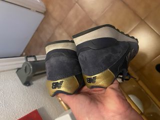 Deportivas New Balance 996 Azul y Dorado