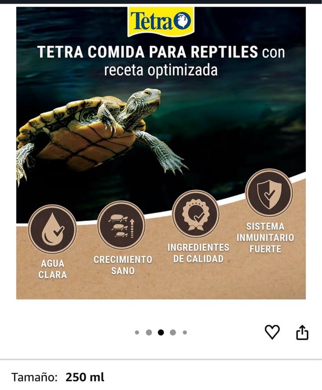 Alimentazione per tartarughe Tetra Reptomin Baby 250ml