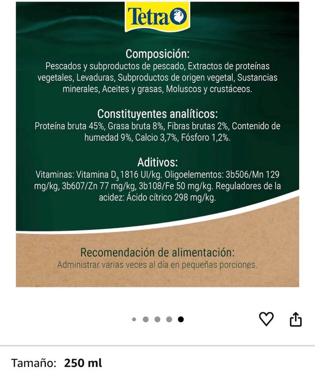 Alimentazione per tartarughe Tetra Reptomin Baby 250ml