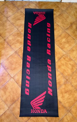 Alfombra Honda Racing Negra