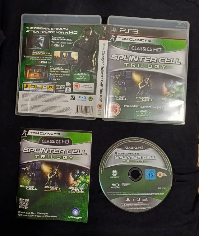 Splinter Cell Trilogy Classics HD PS3
