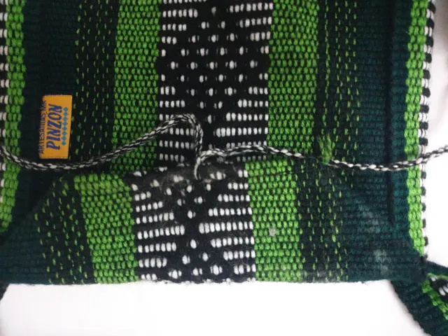 Bolso artesanal mexicano verde