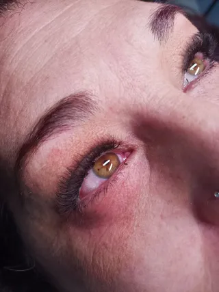 Extensiones de pestañas