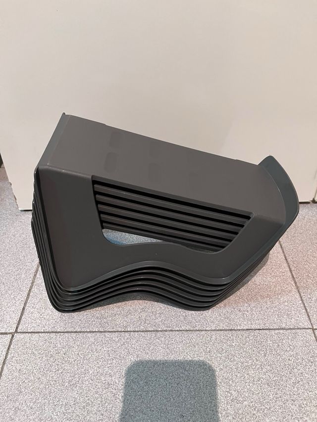 6 Organizadores de zapatos Ikea gris