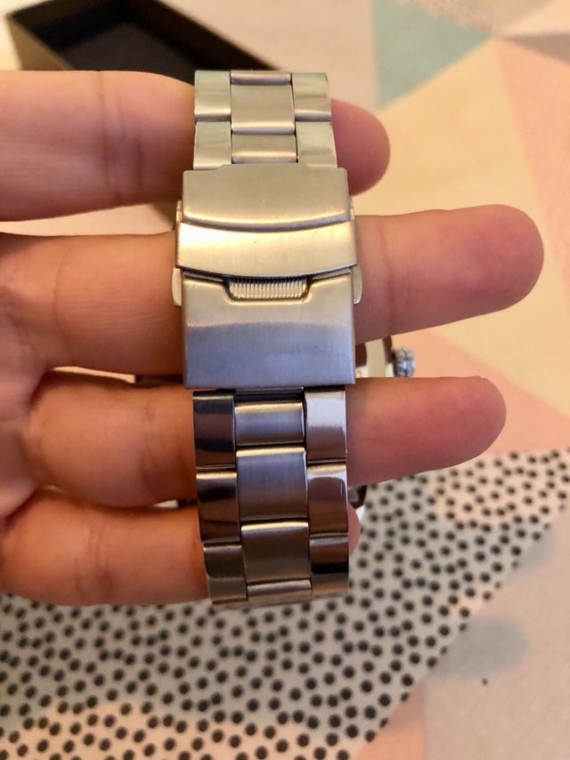 Reloj Winner Automático Esqueleto Plata Negro