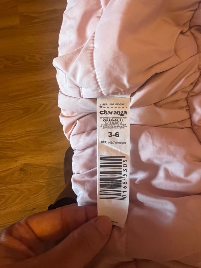 Abrigo bebé niña Charanga 3-6m