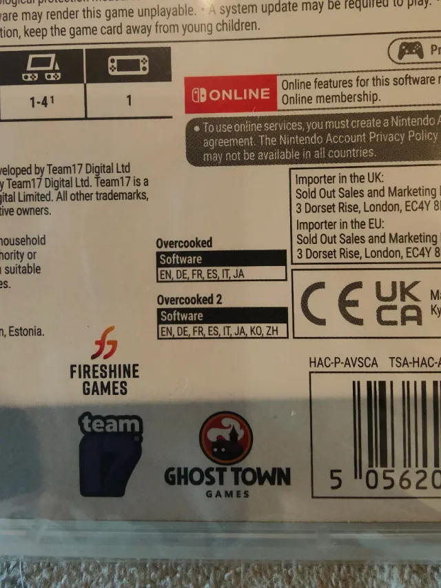 Overcooked + Overcooked 2