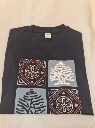 Camiseta Springfield XL Estampado tribal étnico