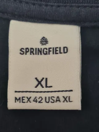 Camiseta Springfield XL Estampado tribal étnico