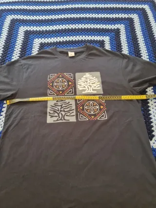 Camiseta Springfield XL Estampado tribal étnico