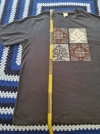 Camiseta Springfield XL Estampado tribal étnico