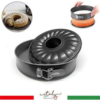 Set 3 Tortiere Tonde con Cerniera