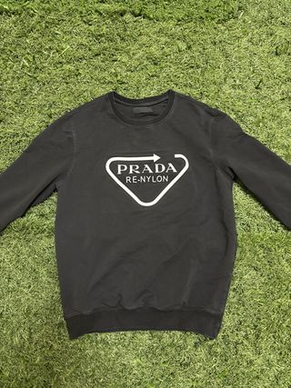 Sudadera Prada Re-Nylon Negra