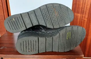 Botines 37 piel Geox negros talla 37