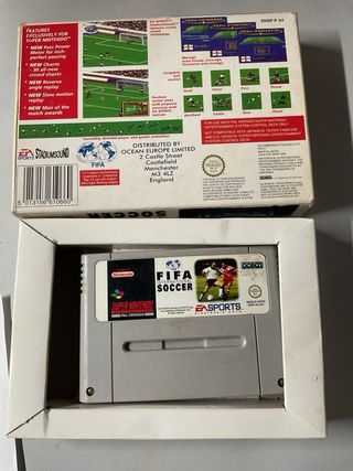 FIFA International Soccer Super Nintendo PAL