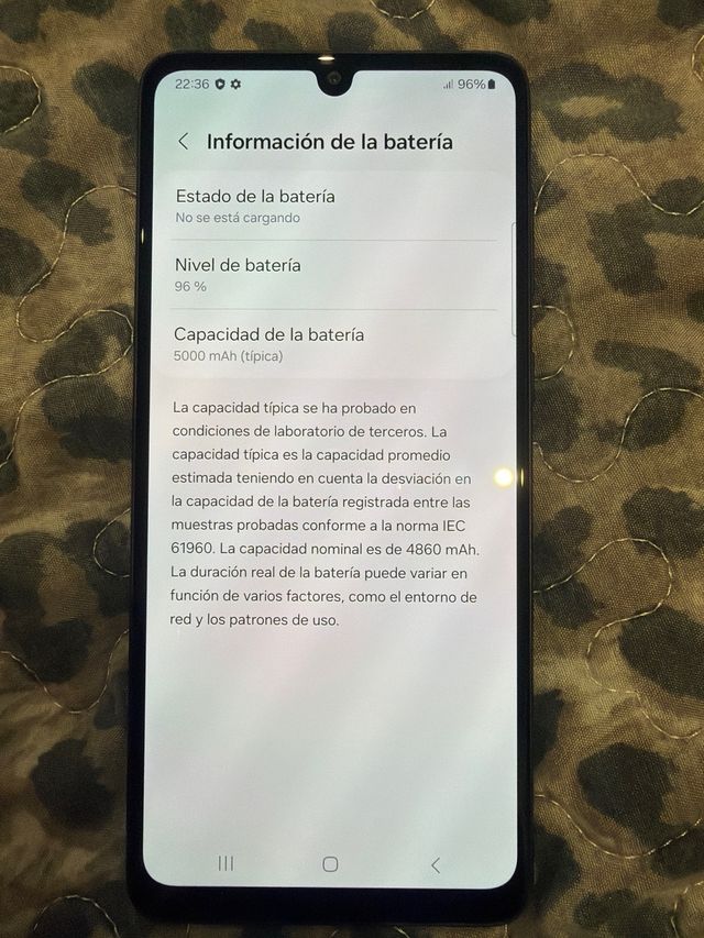 Samsung Galaxy A33 5G 128GB Negro