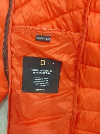 Chaqueta Acolchada National Geographic No Goose