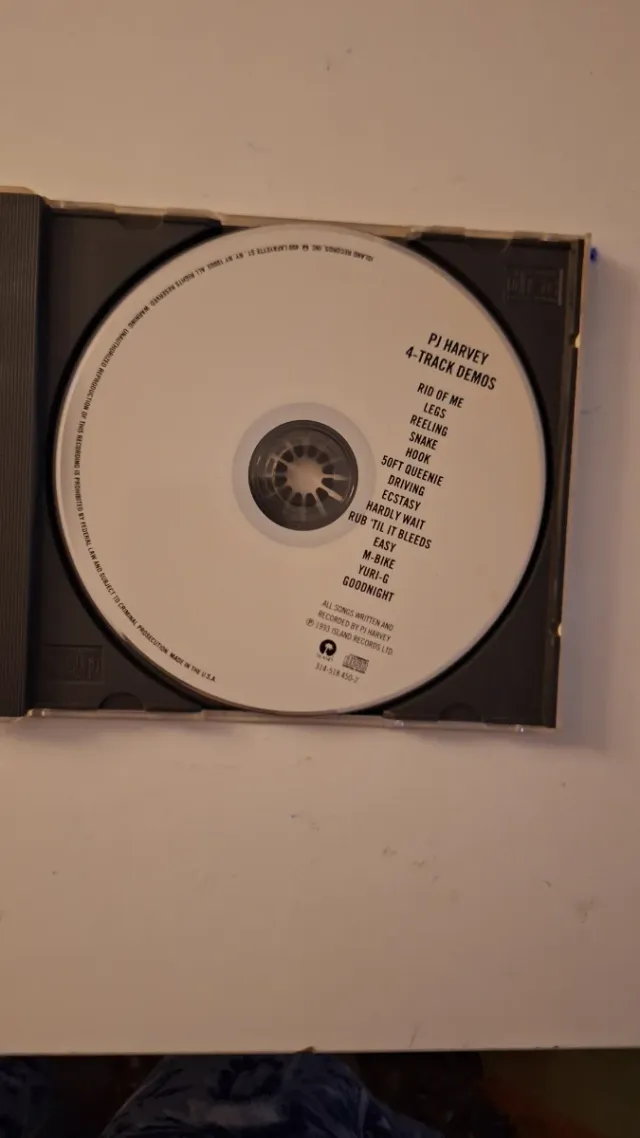 CD PJ Harvey 4-Track Demos
