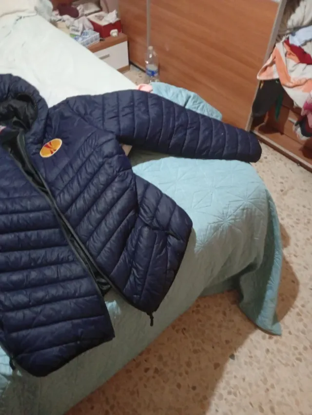 Chaqueta Kappa Betis Pluma Azul