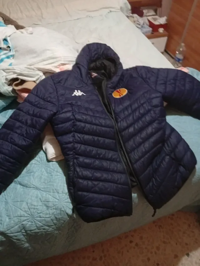 Chaqueta Kappa Betis Pluma Azul