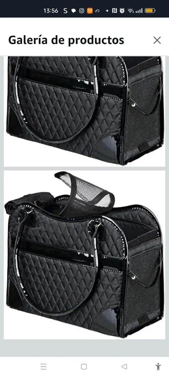 Bolso transportín para mascotas nuevo