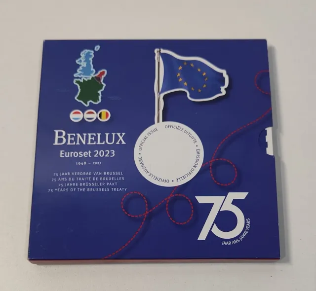 CARTERA OFICIAL SERIE DE EURO BU FDC BENELUX 2023