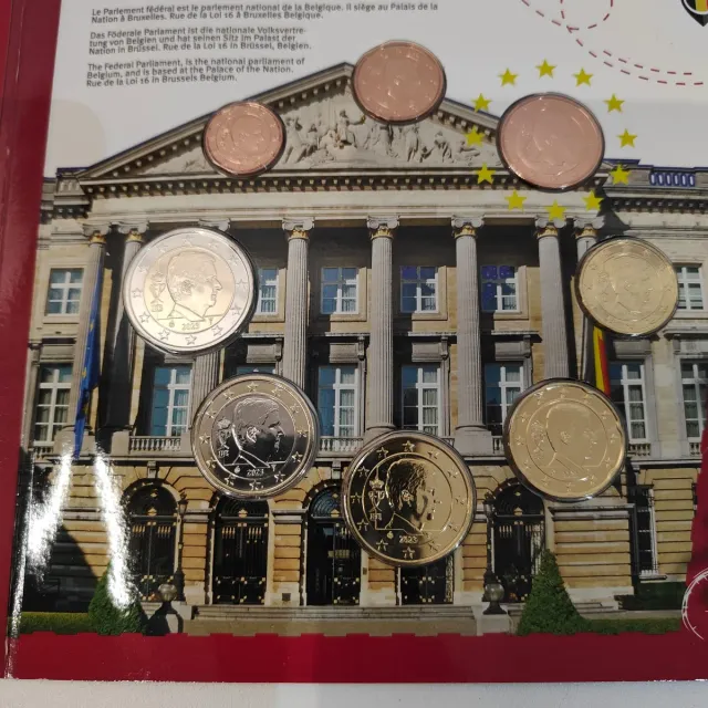 CARTERA OFICIAL SERIE DE EURO BU FDC BENELUX 2023