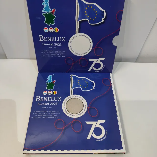 CARTERA OFICIAL SERIE DE EURO BU FDC BENELUX 2023