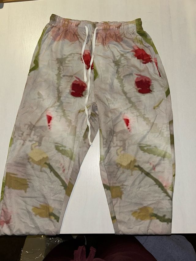Pantalón estampado floral primavera/verano