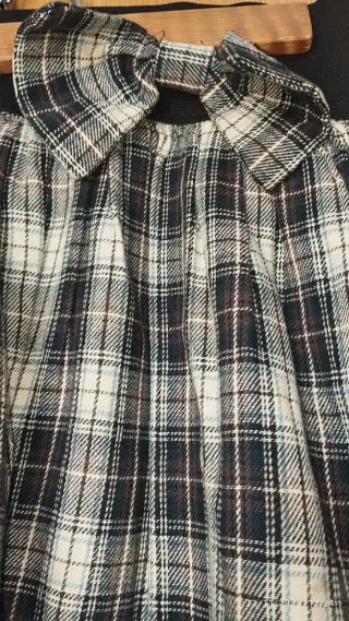 Falda cuadros mini talla S