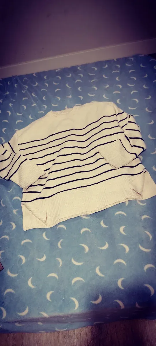 Jersey rayas blanco y negro