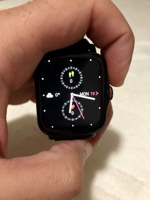 Reloj Smartwatch FM08 Negro y Multicolor