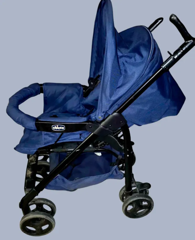 Passeggino Chicco Blu
