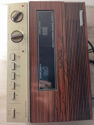 Segreteria Telefonica Panasonic Vintage