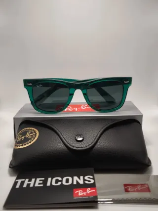 Gafas de sol Rb2140 transparentes verdes