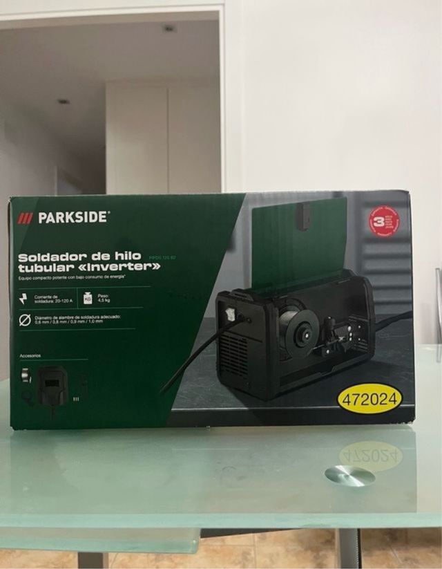 Soldador de hilo tubular Parkside Inverter