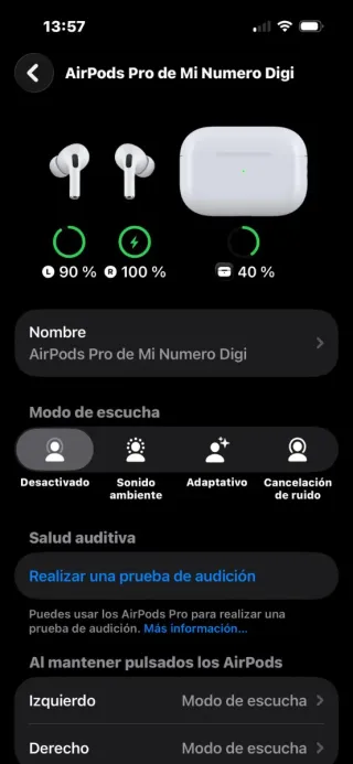 Apple AirPods Pro 2da Gen Cancelación Ruido