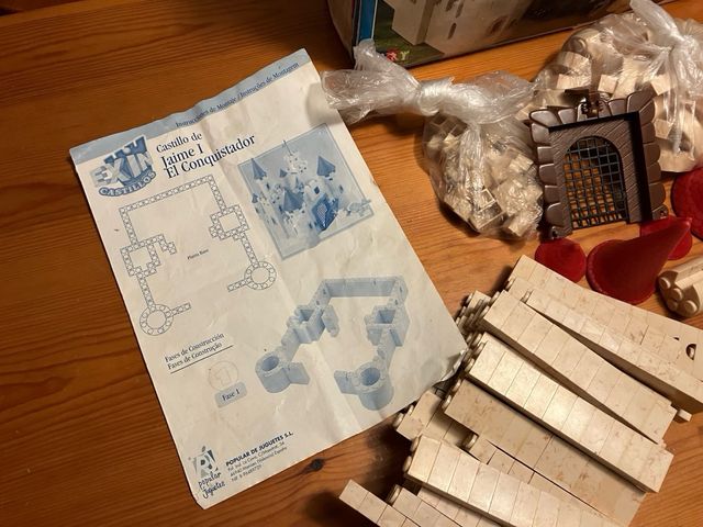 Exin Castillos Jaime I y Serie Naranja E