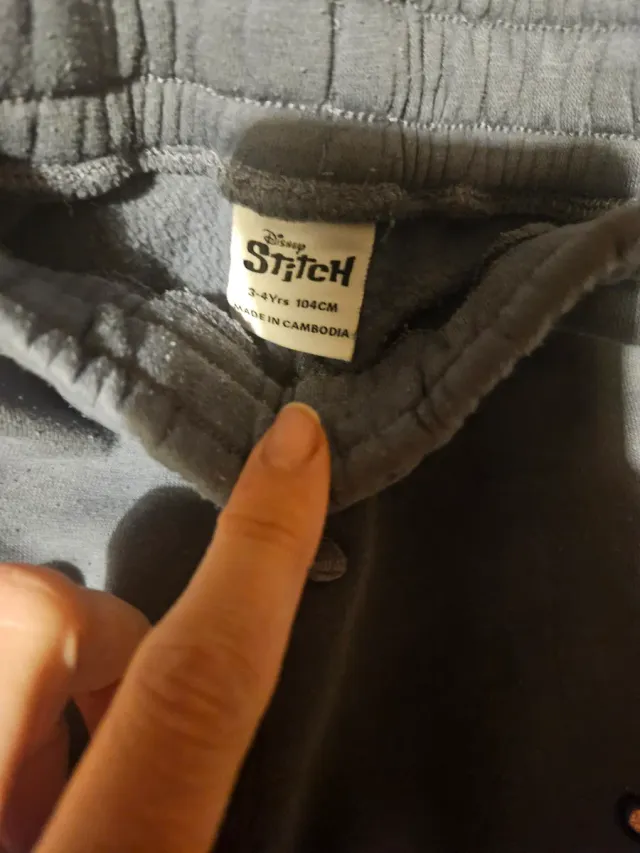 Lote 3 chándals niña Stitch