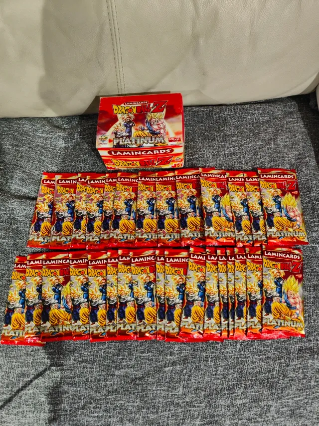 Caja completa Dragon Ball Z Platinum 30 Sobres