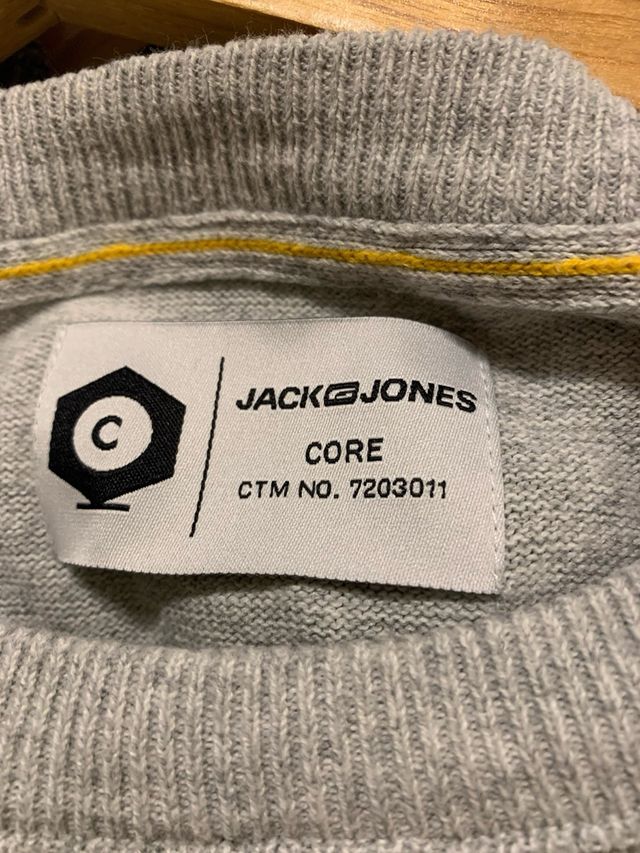 Jersey hombre rayas negro ,gris y amarillo